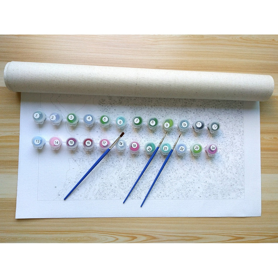 Digital Oil Painting Home Living Room Decoration Painting Without Frame