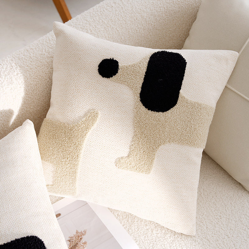 Modern Simple Cartoon Dog Pillow Cover Pillow