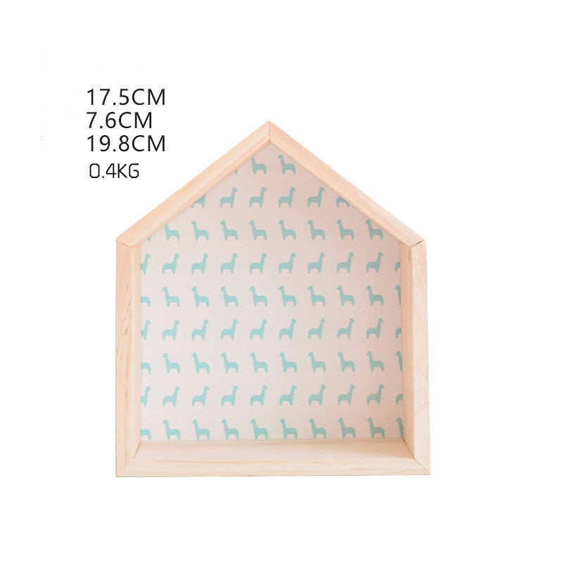 Room wall storage shelf decoration shelf