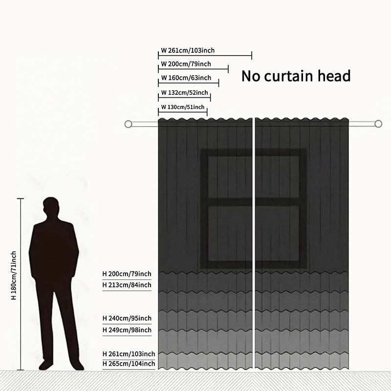 2 Pieces Elegant European Blackout Curtains - Simple Beige Velvet Decor Embroidery, UV Protection, Machine Washable Living Room And Bedroom, Light Control