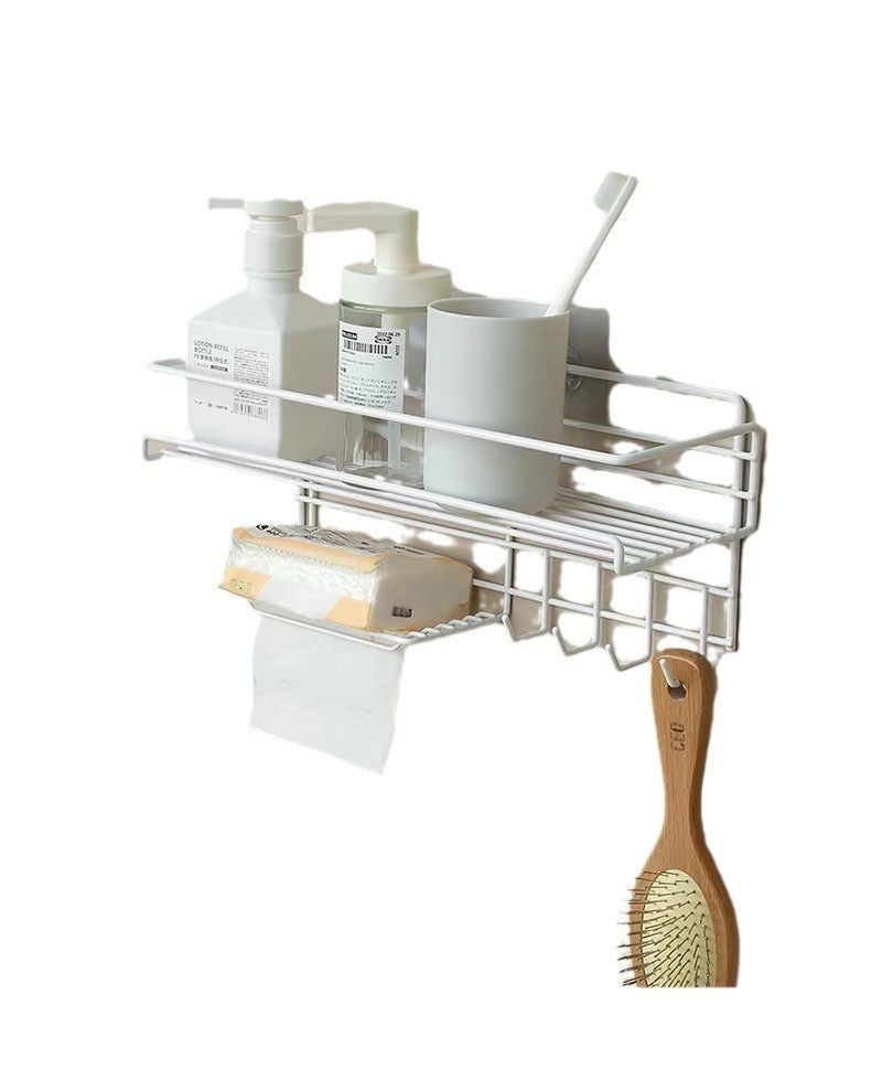 Punch-free Bathroom And Bathroom Storage Rack