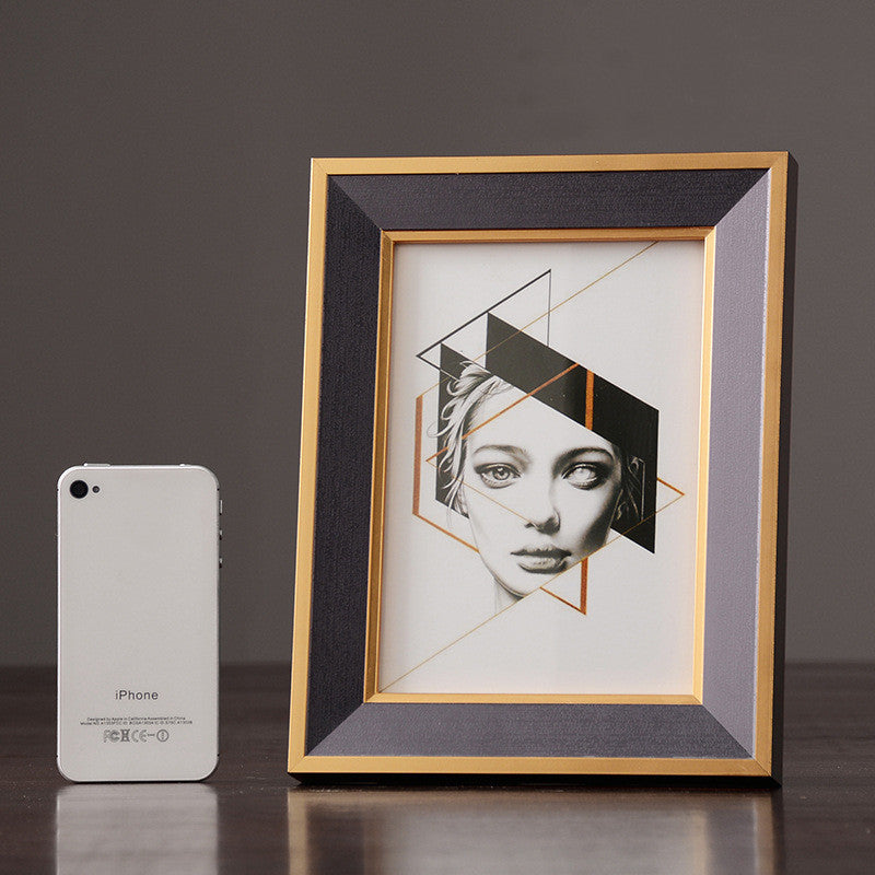 Wooden Ghost Castle Photo Frame Decoration Home