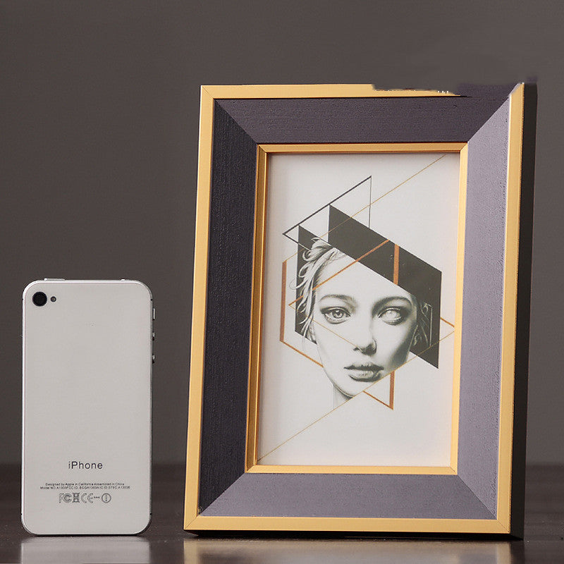 Wooden Ghost Castle Photo Frame Decoration Home